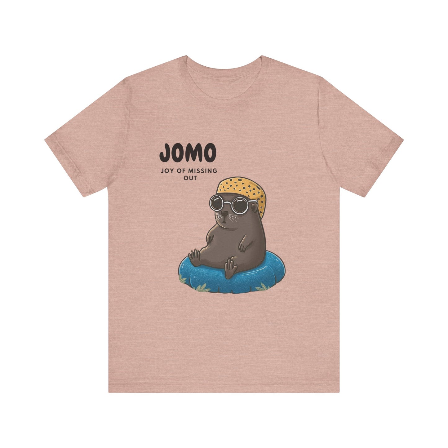 JOMO. Joy Of Missing Out. Casual Unisex Tee
