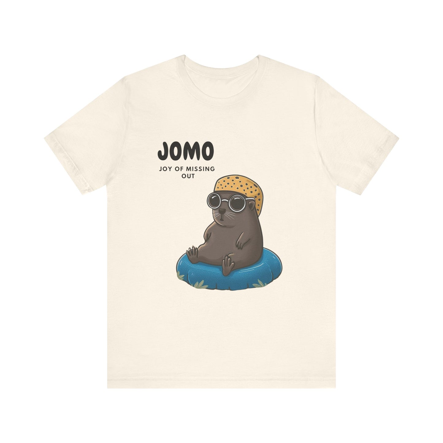 JOMO. Joy Of Missing Out. Casual Unisex Tee