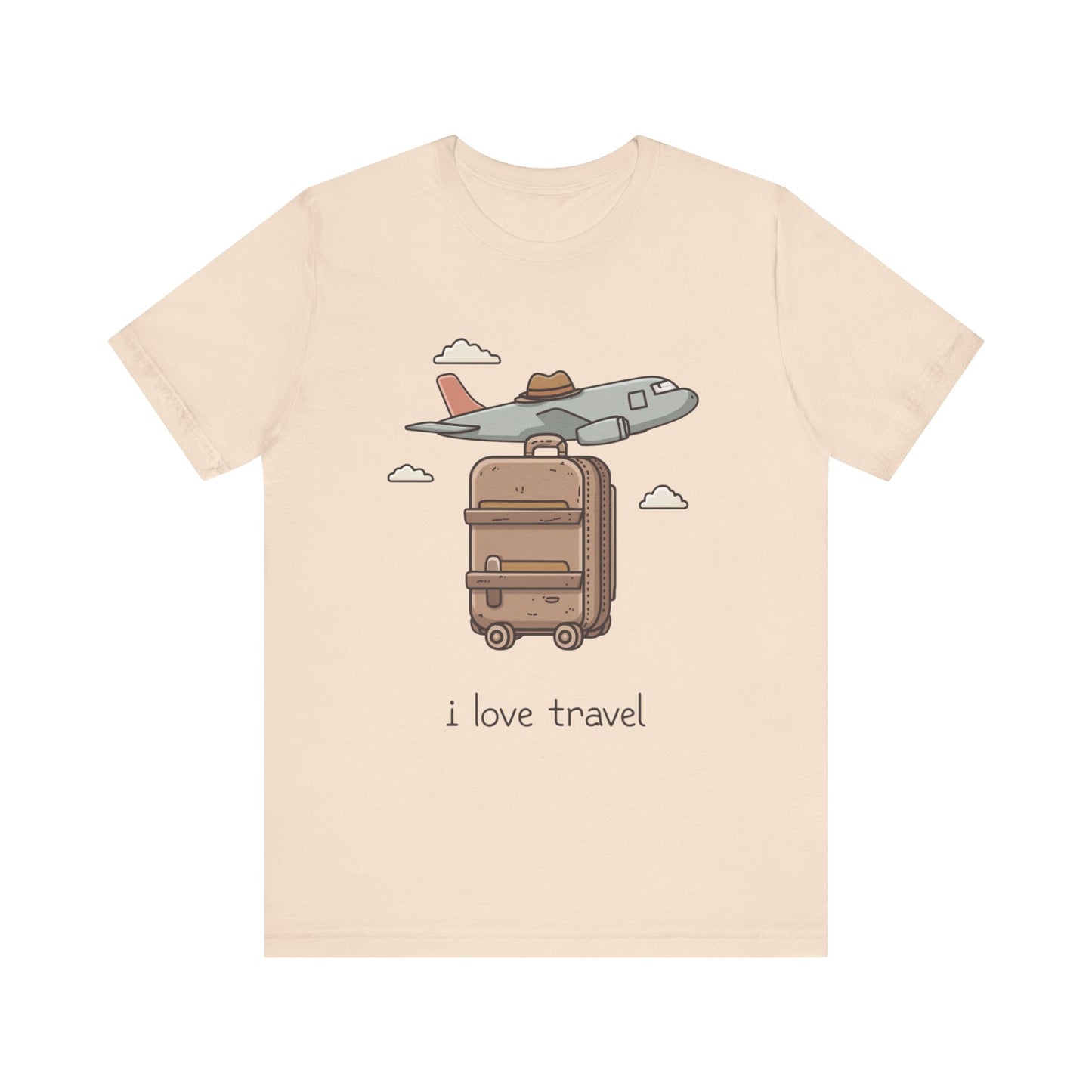 I Heart Travel. Short Sleeve Tee.