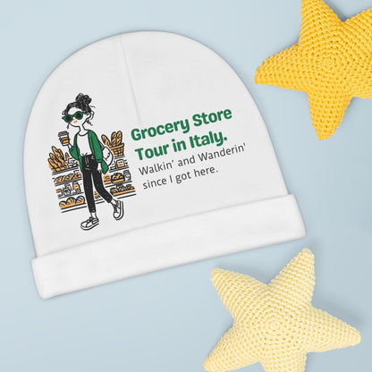 Italian Grocery Store Tour. Baby's Beanie.