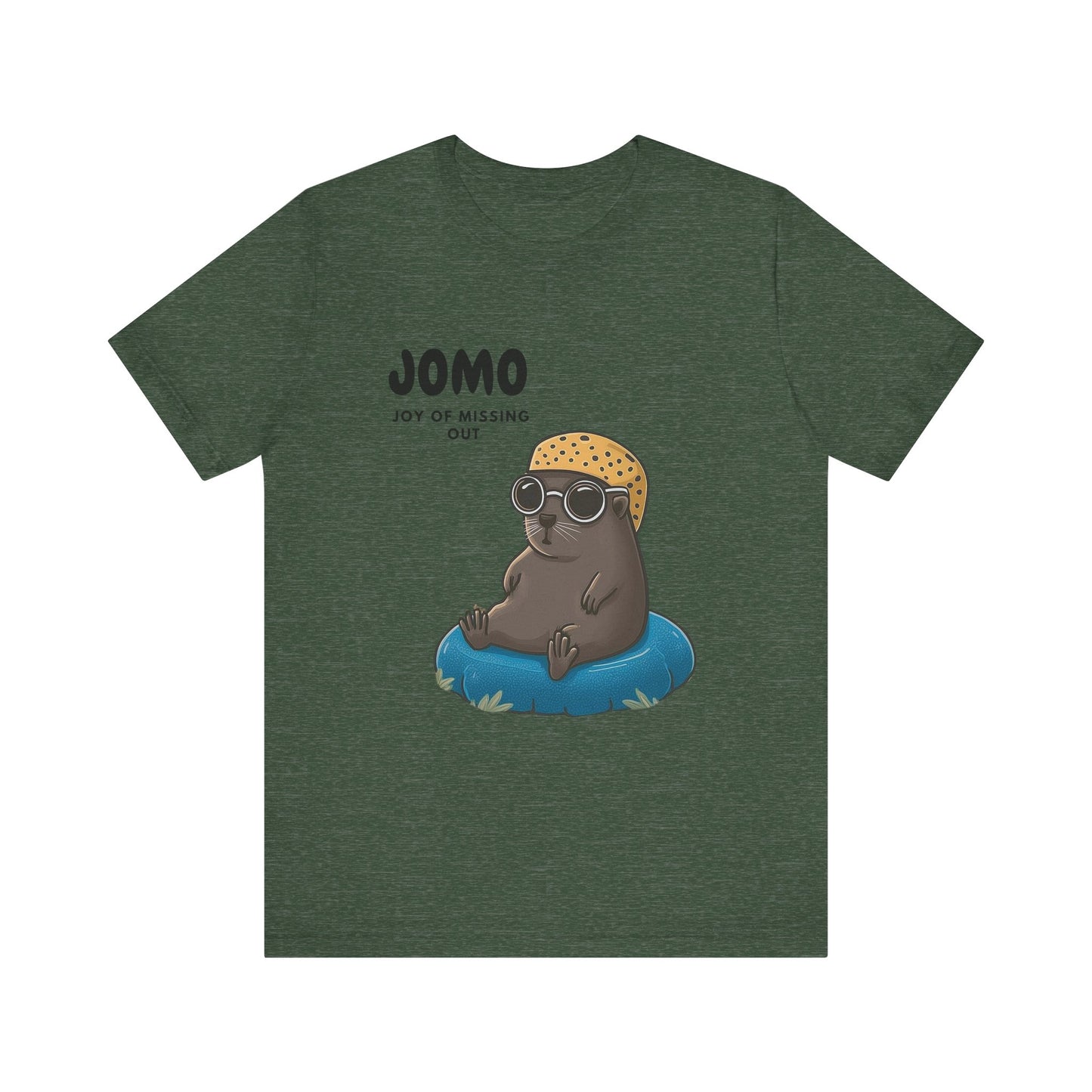 JOMO. Joy Of Missing Out. Casual Unisex Tee