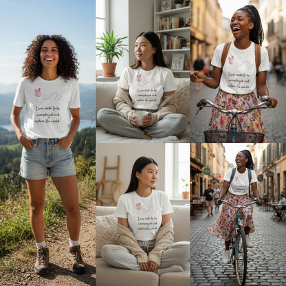 Travel T-Shirt - I Was Made To Be Unemployeed & Explore The World