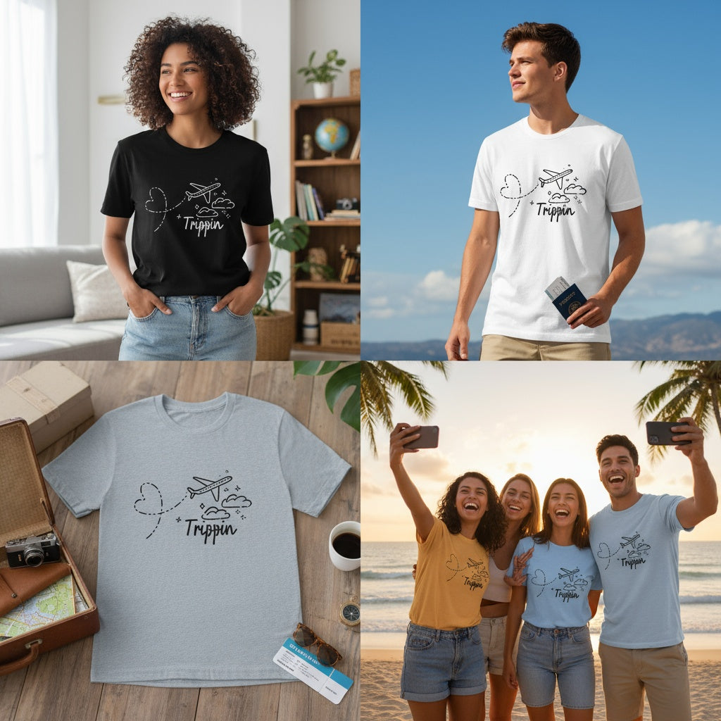 Trippin' Unisex Jersey Short Sleeve Tee