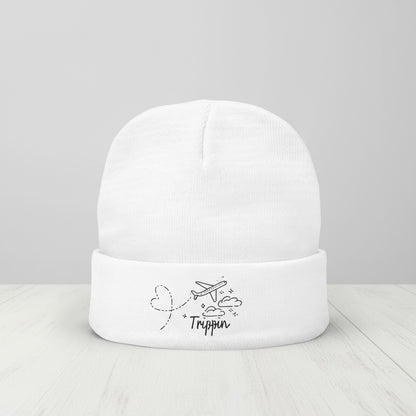 Trippin' Travel Beanie - Winter Warmth.
