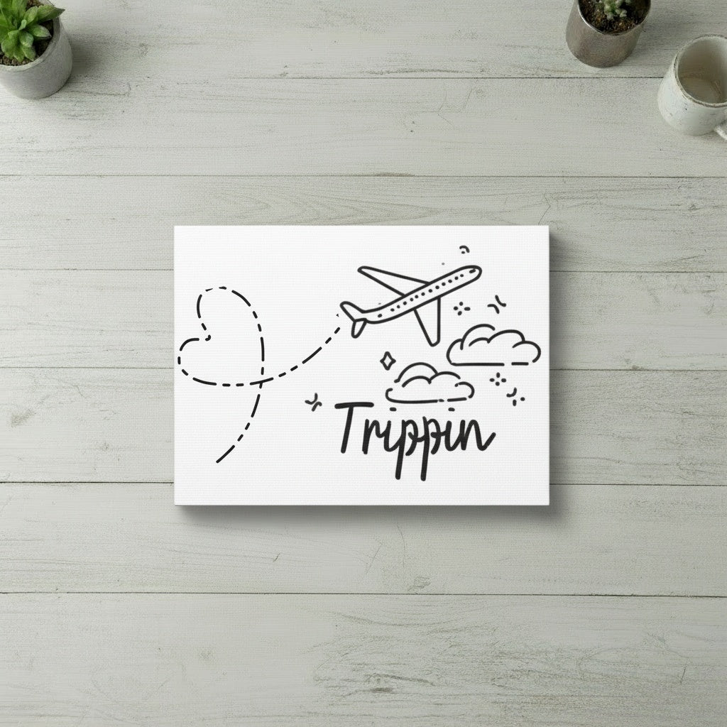Trippin Canvas Wall Art.