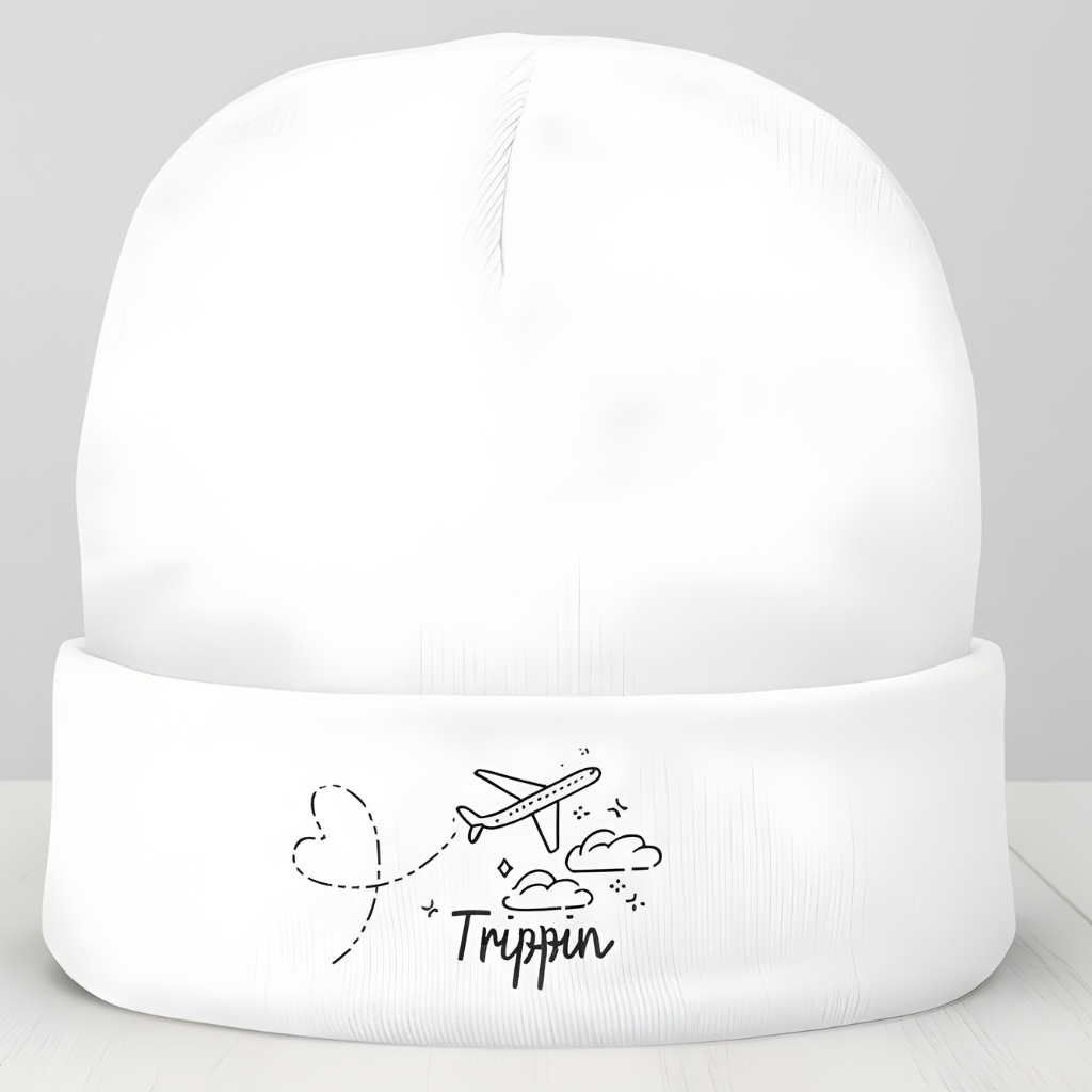 Trippin' Travel Beanie - Winter Warmth.