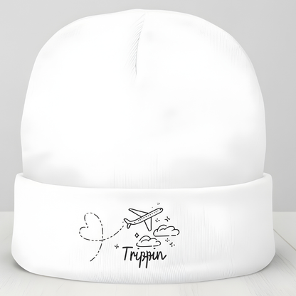 Trippin' Travel Beanie - Winter Warmth.
