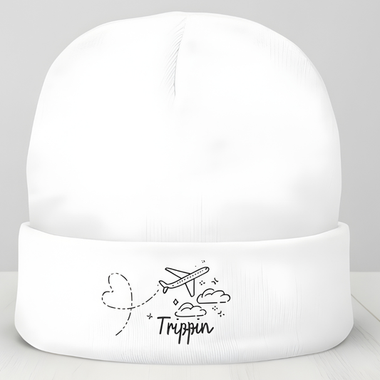 Trippin' Travel Beanie - Winter Warmth.