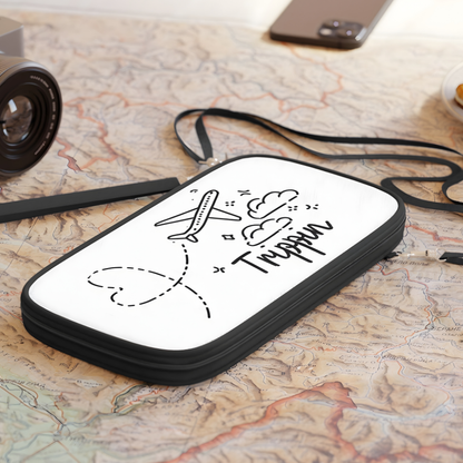 Travel-Inspired Passport Cover. Trippin.